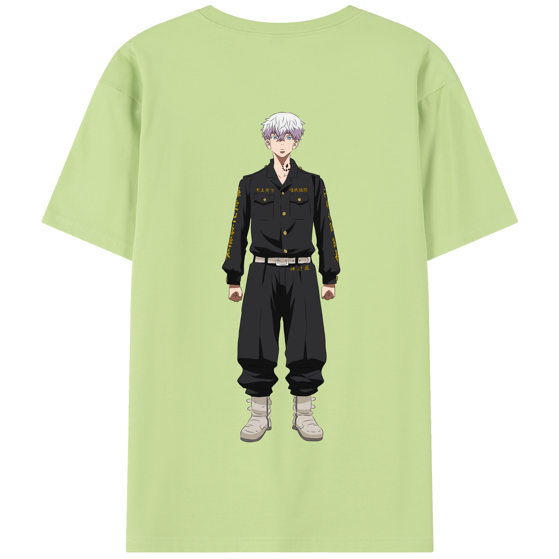 （画像用） 東京リベンジャーズ Tokyo Revengers 綿100％半袖Tシャツ（背面プリント）